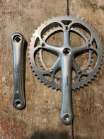 Pédalier Campagnolo Chorus, Fietsen en Brommers, Fietsonderdelen, Crankstel of Pedalen, Gebruikt, Campagnolo, Racefiets