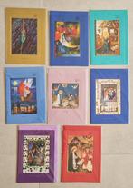 8 kunst wenskaarten Kerst A5 (set 3), Diversen, Ophalen of Verzenden, Nieuw