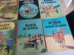 Klein lot Kuifje stripverhalen, Meerdere stripboeken, Ophalen of Verzenden, Gelezen, Casterman