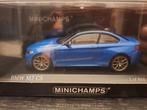 BMW M2 CS 2020 blauw Minichamps 1/43, Hobby en Vrije tijd, Ophalen of Verzenden, Nieuw, Auto, MiniChamps