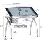 Studio Designs Futura Craft tekentafel, Ophalen, Nieuw, Minder dan 130 cm