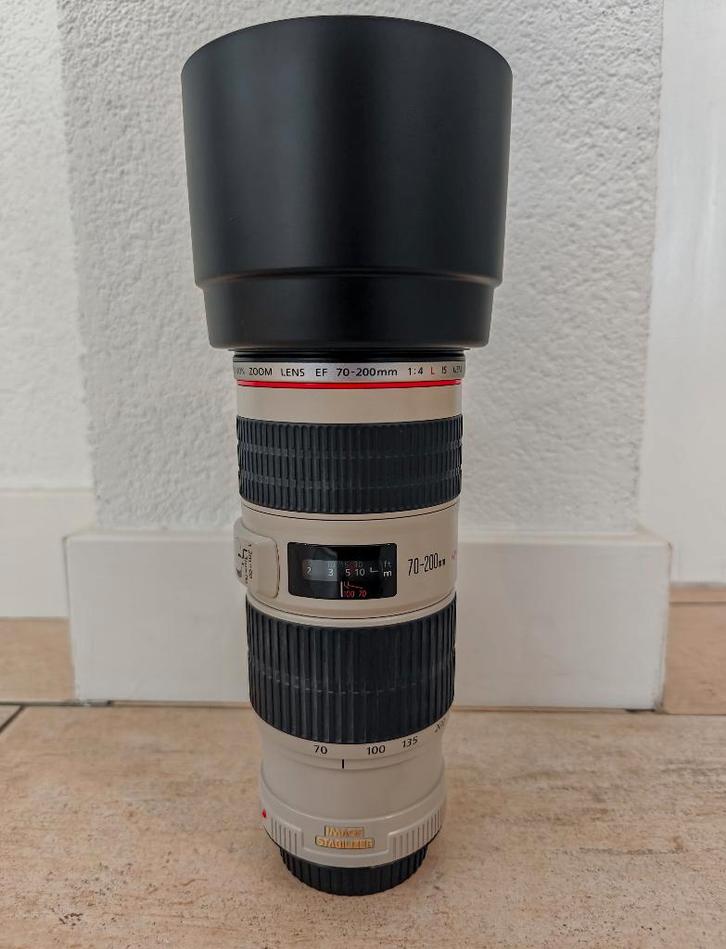Prachtige Canon EF 70-200mm f/4.0L IS USM telelens te koop, Audio, Tv en Foto, Foto | Lenzen en Objectieven, Zo goed als nieuw