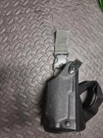 Safariland beenholster single strap voor glock 17 + lamp, Sport en Fitness, Ophalen of Verzenden, Zo goed als nieuw