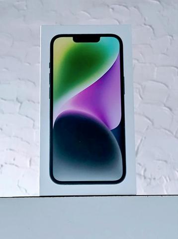 Nieuwe iPhone 14 Midnight / Zwart 256 Gb + Factuur/Garantie