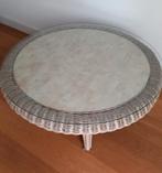 Salontafel met glazen blad, Huis en Inrichting, Ophalen