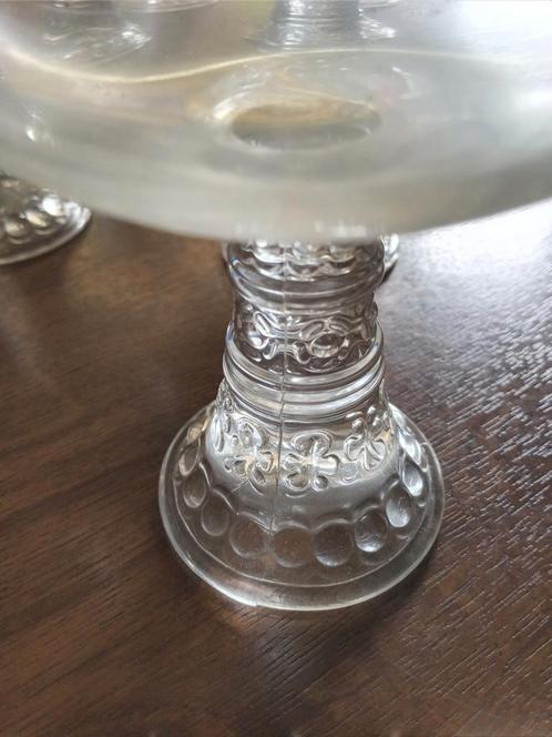 Set van 8 champagne coupe wit glas, Huis en Inrichting, Keuken | Servies, Zo goed als nieuw, Glas of Glazen, Overige stijlen, Glas