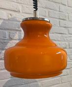 Oranje opaline hanglamp Uittrekbaar, Huis en Inrichting, Ophalen