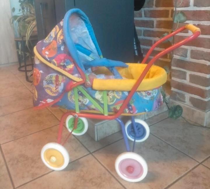 Poppenwagen teletubbies, Verzamelen, Speelgoed, Gebruikt, Ophalen