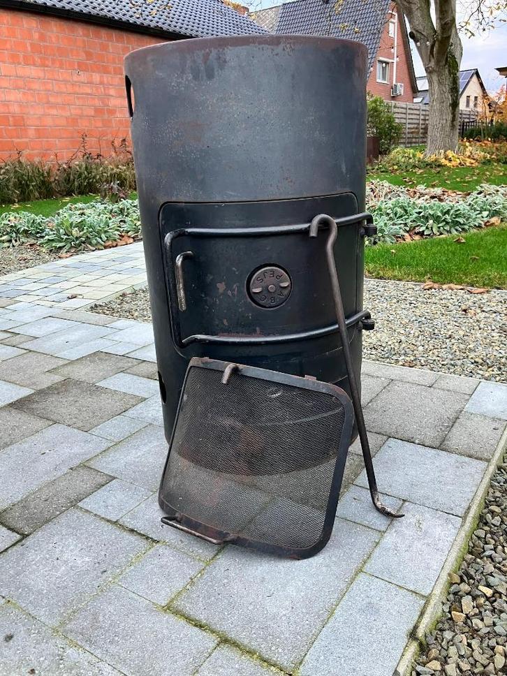 houtkachel, Huis en Inrichting, Kachels, Gebruikt, Vrijstaand, Houtkachel, Hout, Ophalen