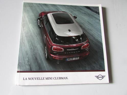 MINI CLUBMAN, AUTOFOLDER, Boeken, Auto's | Folders en Tijdschriften, Zo goed als nieuw, Overige merken, Ophalen of Verzenden