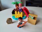 Duplo 10604 Jake en de Nooitgedachtland piraten schateiland, Ophalen, Zo goed als nieuw, Complete set, Duplo
