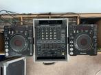 DJ set Pioneer DJM500 CDJ1000mk3 CDJ1000mk2 (+ Flightcase), Muziek en Instrumenten, Ophalen, Gebruikt, Pioneer