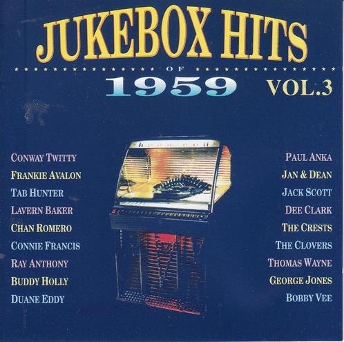 Blauwe jhukebox hits 1959 volume 3, Cd's en Dvd's, Cd's | Verzamelalbums, Pop, Verzenden