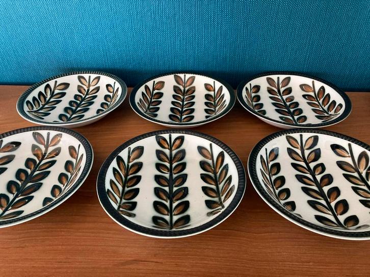 Boch Rambouillet soepbord/ pasta bord 6 of 12 stuks, Antiek en Kunst, Antiek | Servies compleet, Ophalen