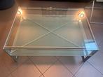 table basse, 100 à 150 cm, Moins de 50 cm, Comme neuf, Verre