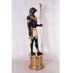 Egyptisch Horus beeld 193 cm - egyptisch horusbeeld op base, Ophalen, Nieuw
