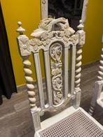 Massief houten stoelen  aan 25€/stoel, Ophalen