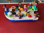 DUPLO boot + mannetjes, Kinderen en Baby's, Speelgoed | Duplo en Lego, Duplo, Gebruikt, Ophalen, Losse stenen