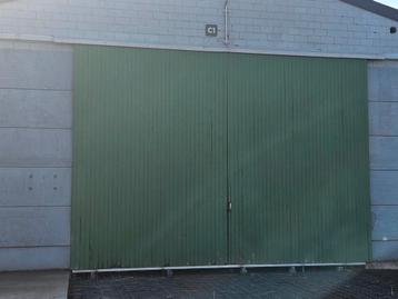 2x schuifpoort 4.3m x 6m, Doe-het-zelf en Bouw, Ophalen, Zo goed als nieuw