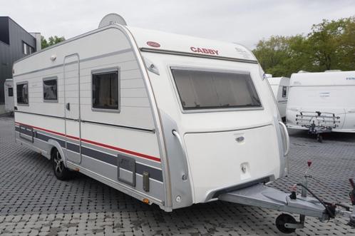 Nette 4pers.Cabby met mover, satelliet, airco, 2x1p bed, ron, Caravans en Kamperen, Caravans, Bedrijf, tot en met 4, Rondzit, 2 aparte bedden
