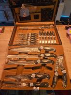Valise de couverts et couteaux de découpe., Ophalen of Verzenden, Zo goed als nieuw