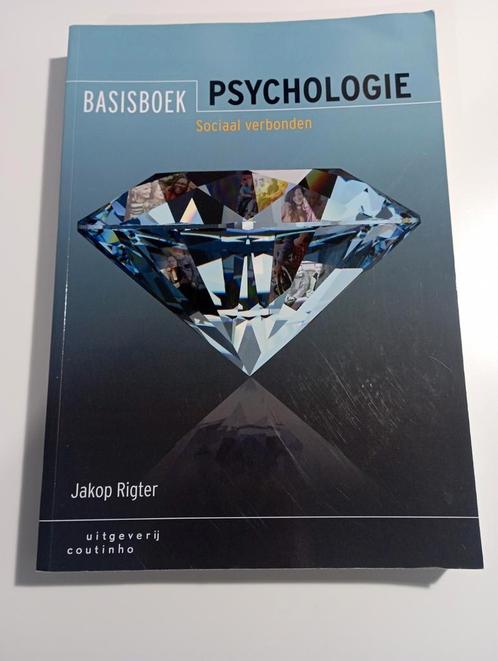 Jakop Rigter - Basisboek psychologie, Livres, Psychologie, Comme neuf, Enlèvement ou Envoi