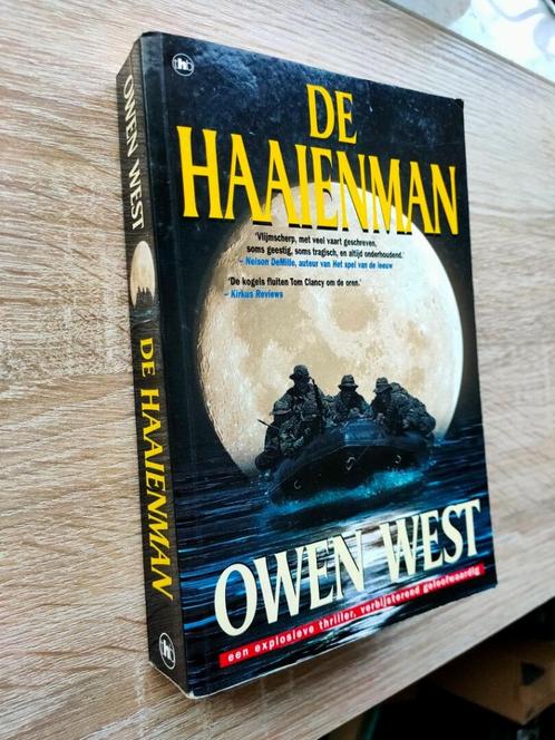 DE HAAIENMAN - Owen West, Livres, Aventure & Action, Utilisé, Enlèvement ou Envoi