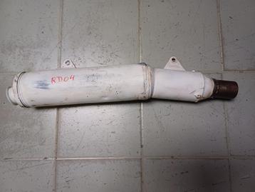 honda africa twin 750 rd04 uitlaat demper, Motoren, Ophalen of Verzenden, Gebruikt