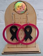 diverse oorbellen "Think Pink" thema, Ophalen of Verzenden, Nieuw, Hangers