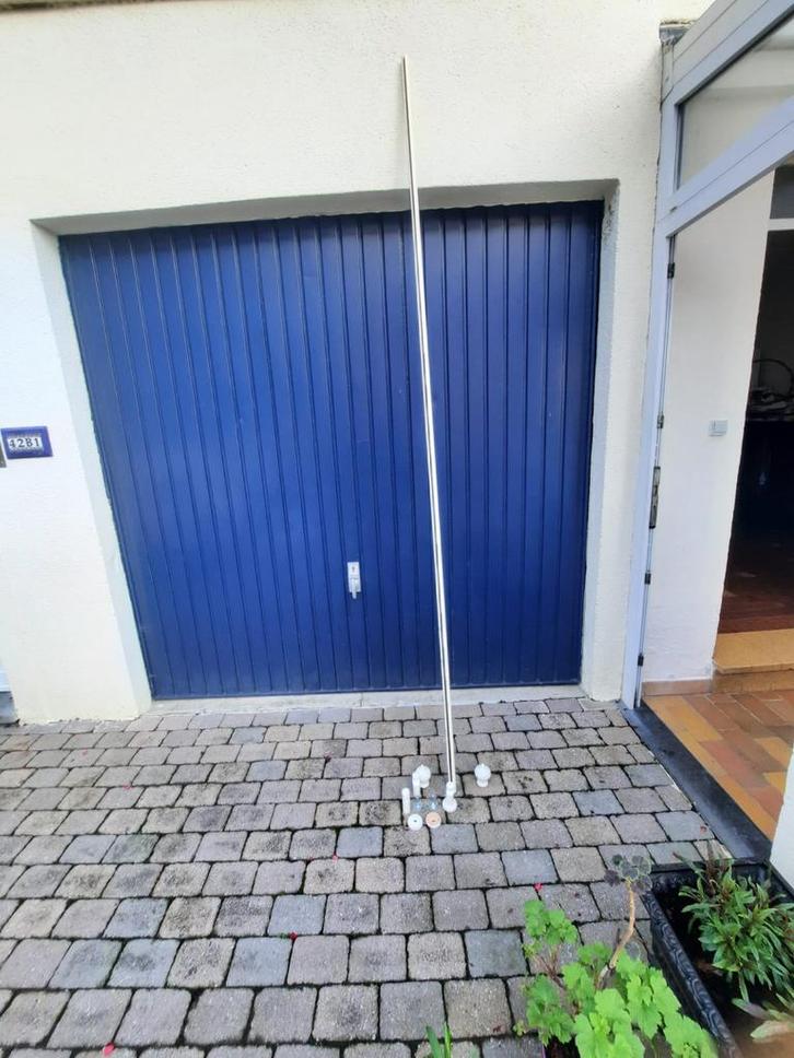 Gordijnroede of gordijnen, Huis en Inrichting, Stoffering | Gordijnen en Lamellen, Gebruikt, Wit