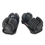 PH Fitness Verstelbare Dumbells Zwart Set 24KG - 2 STUKS