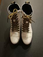 laarzen dameslaarzen Bronx ; mt 41, Kleding | Dames, Schoenen, Ophalen of Verzenden, Gedragen, Wit