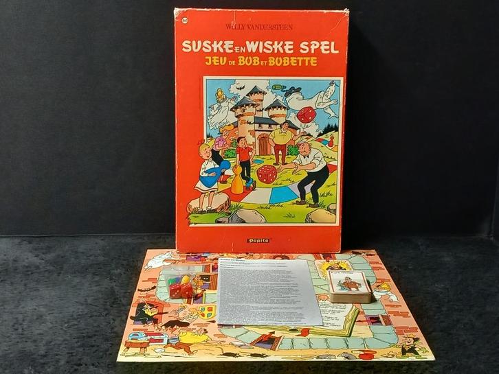 STOPZETTING VERZAMELING Suske en Wiske, Hobby en Vrije tijd, Gezelschapsspellen | Bordspellen, Gebruikt, Ophalen of Verzenden