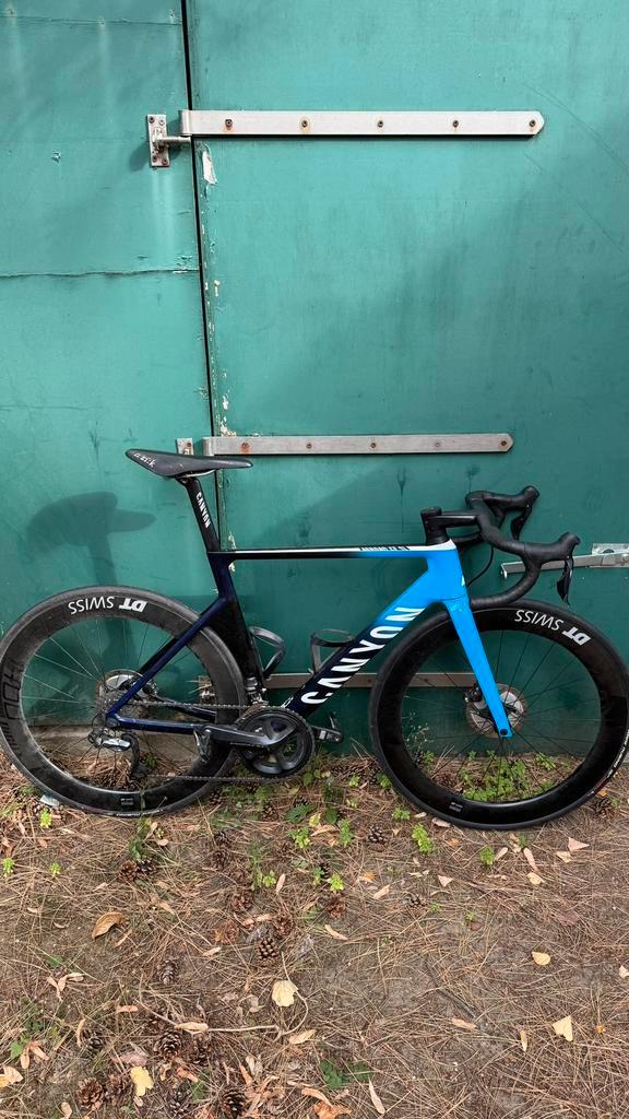 Canyon Aeroad CF SL Disc 8.0 Di2 powermetter, Fietsen en Brommers, Fietsen | Racefietsen, Zo goed als nieuw, Heren, Meer dan 20 versnellingen
