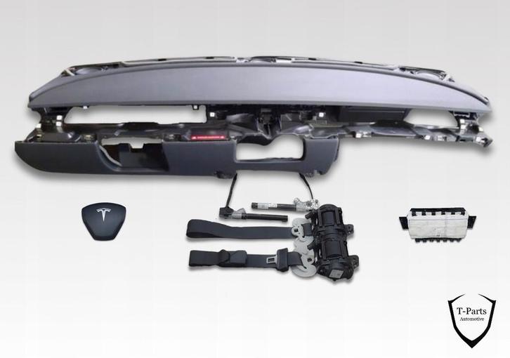 Tesla model 3 airbagset airbag, Auto-onderdelen, Overige Auto-onderdelen, Gebruikt