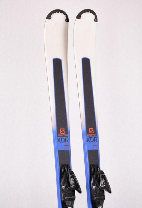 Skis SALOMON XDR FOCUS 140 ; 150 ; 155 ; 160 cm, bleu/blanc, Sports & Fitness, Ski & Ski de fond, Utilisé, Skis, Salomon, Carving