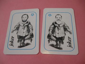 2 mooie joker speelkaarten - jokers (135) beschikbaar voor biedingen
