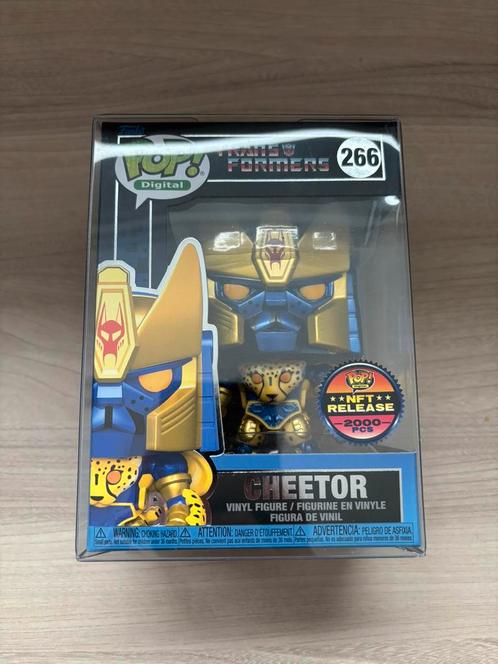 Funko Pop Transformers Cheetor Legendary 266  LE 2000 NFT, Verzamelen, Poppetjes en Figuurtjes, Ophalen of Verzenden