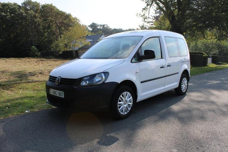 VW Caddy 2.0 Benzine/CNG // 60.000km // 2014 //Carplay 5-zit, Auto's, Volkswagen, Particulier, Caddy Combi, ABS, Adaptieve lichten