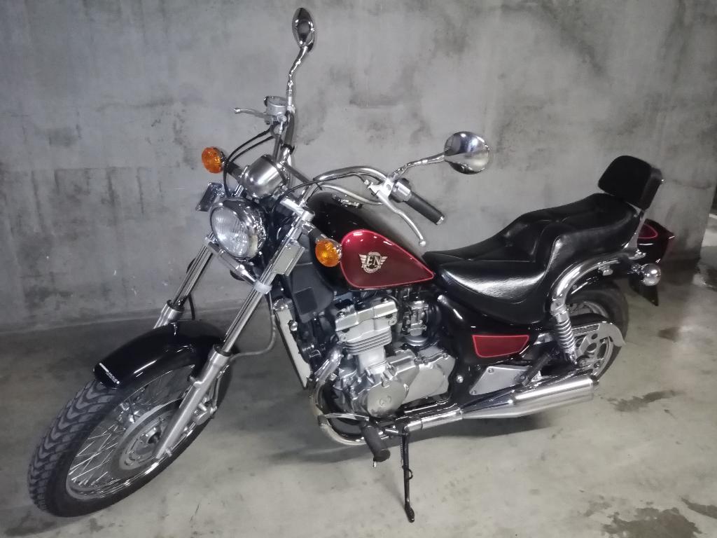 motoren Kawasaki EN 500 A, Chopper, 2 cylindres, 498 cm³, Particulier