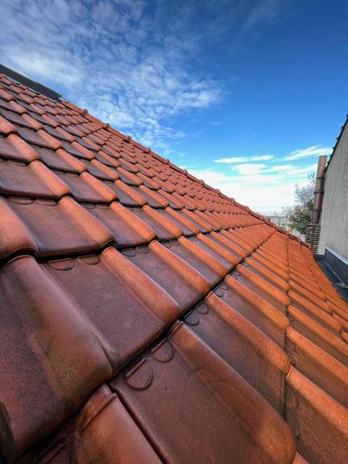 Stormpan 44 Natuurrood, Doe-het-zelf en Bouw, Dakpannen en Dakbedekking, Gebruikt, Dakpannen, Rood, 15 m² of meer, Ophalen