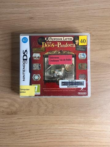 Professor Layton en de Box DS van Pandora beschikbaar voor biedingen