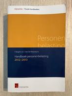 Studieboek : Personenbelasting, Ophalen of Verzenden, Gelezen, P. Beghin
