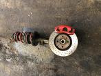 Schokdemperpoot rechts-voor van een Fiat 500 Abarth, 3 maanden garantie, Gebruikt
