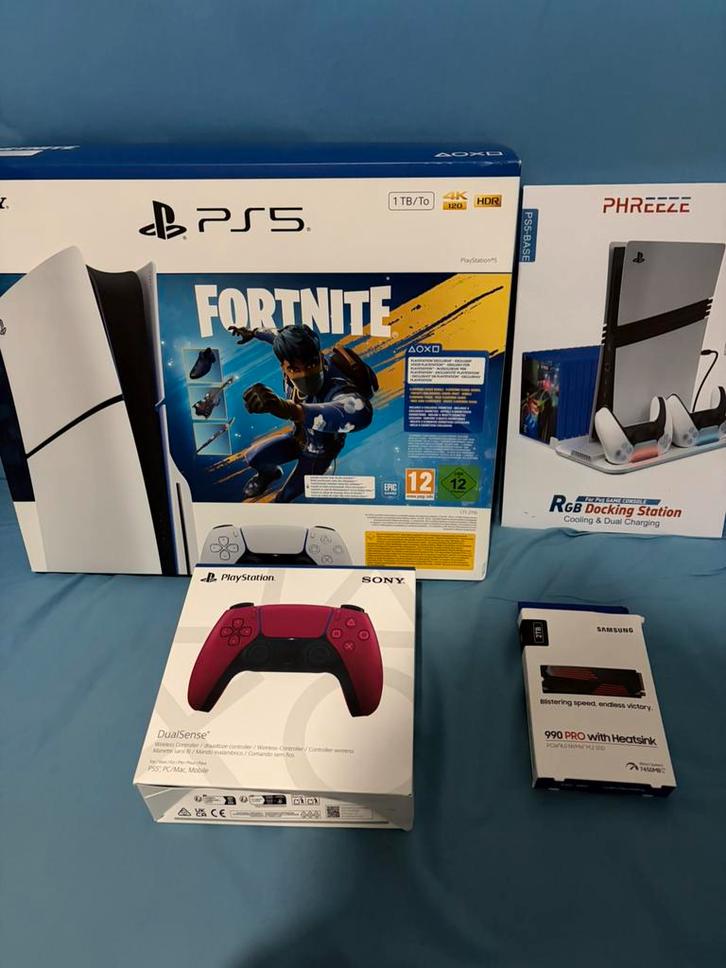 PlayStation 5 - Fortnite Flowering Chaos Bundle, Games en Spelcomputers, Spelcomputers | Sony PlayStation 5, Playstation 5, Ophalen