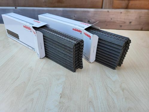 marklin set 10x 24172 + 10x 14188 perfecte staat als nieuw, Hobby en Vrije tijd, Modeltreinen | H0, Zo goed als nieuw, Rails, Wisselstroom