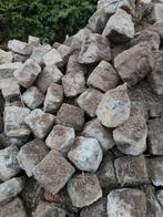 Kasseien - Belgische porfieren +-40m², Tuin en Terras, Ophalen, Gebruikt, Overige typen, Natuursteen