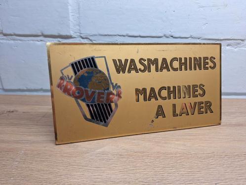 Blikken reclame display 1960 Rover Wasmachines, Verzamelen, Merken en Reclamevoorwerpen, Gebruikt, Reclamebord, Ophalen of Verzenden