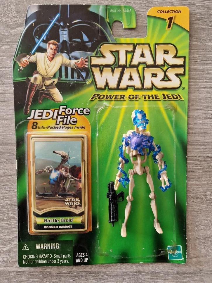Star Wars Hasbro Battle Droid Boomer Damage POTJ figuur, Verzamelen, Star Wars, Zo goed als nieuw, Actiefiguurtje, Ophalen of Verzenden