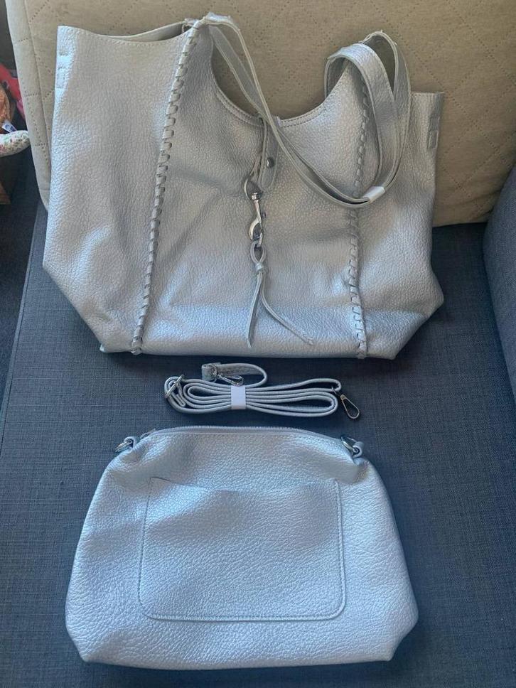 Tas en clutch set, Handtassen en Accessoires, Tassen | Damestassen, Nieuw, Ophalen